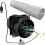 Portable Extractor Fan with 10ft Duct Hose USB Adjustable DIY Fume Extractor Powerful 5V 2A Brushles 1