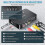 Bluetooth 5.0 Receiver Transmitter FM Stereo AUX 3.5mm Jack RCA Wireless NFC Bluetooth Audio Adapter for TV PC Headphone 11
