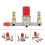 Air Compressor Accessory, Alloy Double Outlet Tube Air Compressor, Pressure Regulating Valve Accessories with Small Air Compressor Bracket 5