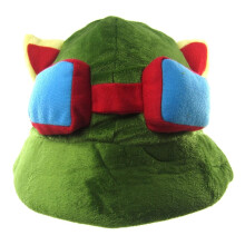 Swift Scout Teemo Green Cosplay CricketCap Sun Hat Peaked Cap