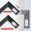 Precision MultiAngle Measuring Ruler,1090 Combination Framing Square with Marking Holes 4