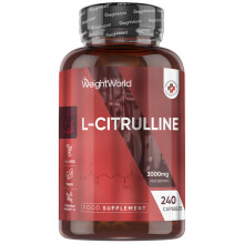 L-Citrulline 3000mg | 240 Capsules | 2-Month Vegan & Gluten-Free Supply