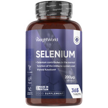Selenium 200mcg | 365 Vegan Tablets | Non-GMO & Stearate-Free