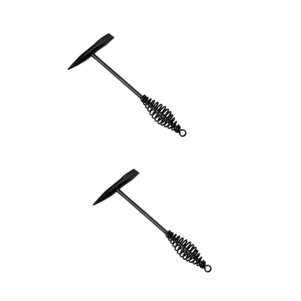 Welders Hammer 2Pcs Hammer Spring Welding Slag Hammer Rust Removal Tool Accessory 820064722942