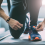 (S)Compatibile con il cinturino magnetico in metallo xDfind Fitbit Charge 6/5 5