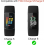 (S)Compatibile con il cinturino magnetico in metallo xDfind Fitbit Charge 6/5 2