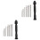 2 Sets Pin Vise Hand Drill Bits Set Hand Drill Tool Manual Work Diy Tool for Small Projects 1