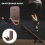 Supporto da parete per skateboard in legno, supporto per skateboard e longboard Ele 5