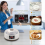 Yogurt maker da 36 ore, yogurt maker digitale automatico da 1,2 l con spina UE 2