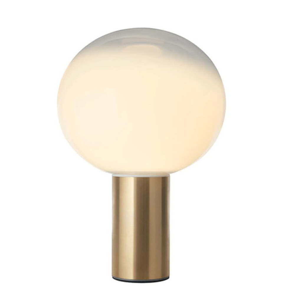 Modern Creative Glass Hardware Small Table Lamp 14.96 Inch Bedroom Nightstand Bedside Lamp for University Bookshelf Dormitory Living Room Office-image-OPC-PHXN8MJ-NEW