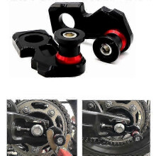 Motorcycle CNC Aluminum Chain Adjuster Block Rear Swingarm Spools for Honda CB650F CBR650F 2014-2019 CB650R 2019 -CEUK