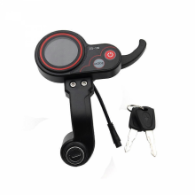 ZQ-100 Contachilometri con chiave Velocità regolabile Scooter elettrico Misuratore Display a 6 pin Compatibile con Scooter elettrico