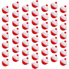 Fishing Bobbers for Fishing Assortment, Hard ABS Snapon Fishing Floats Bobbers 10Pcs 25Pcs 50Pcs