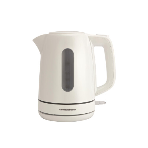 Hamilton Beach Hamilton Beach, Electric Kettle, Compact, 1L, White, HB3038W1