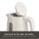 Hamilton Beach Hamilton Beach, Electric Kettle, Compact, 1L, White, HB3038W1 4