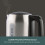 Hamilton Beach Hamilton Beach, Electric Kettle, Compact, 1L, Brushed, HB02403B1 5