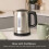 Hamilton Beach Hamilton Beach, Electric Kettle, Compact, 1L, Brushed, HB02403B1 6