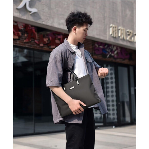 OfficeReady Nylon Laptop Briefcase Stylish Men's Computer Case 2