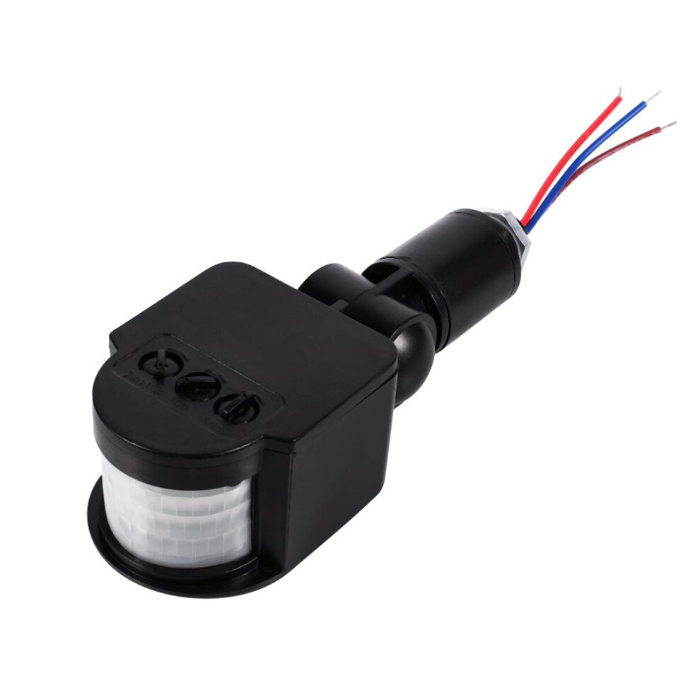 Motion Sensor Detector Switch,Led Outdoor 90V To 250V 180 Degree Security Infrared Pir Motion Sensor Detector Wall Light Switch 940534625020