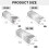 Parallel Drawing Tool Angles  Marking Tool for Metalworking Welding Construction Stainless Scriber Marking Ruler 3