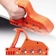 Plasterboard Fast Cutter 45Chamfer Plane Drywall Edging Hand Cutting Tool Carpentry Orange