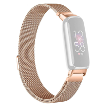 Älykellon ranneke, joka on yhteensopiva Fitbit Inspire 3:n kanssa, ruostumattomasta teräksestä valmistettu magneettinen metalliverkkoranneke