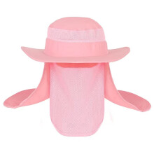 Fishing Hat UPF 50 Sun Protection Cap Wide Brim Fishing Hat with Face Neck Flap Hiking Hat Wide Brim Bucket Hat