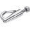6pcs 7.5mm Open Adjustable Copper Picture Hanging Wire Hooks for Home Art Gallery Display Kit 2