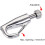 6pcs 7.5mm Open Adjustable Copper Picture Hanging Wire Hooks for Home Art Gallery Display Kit 3
