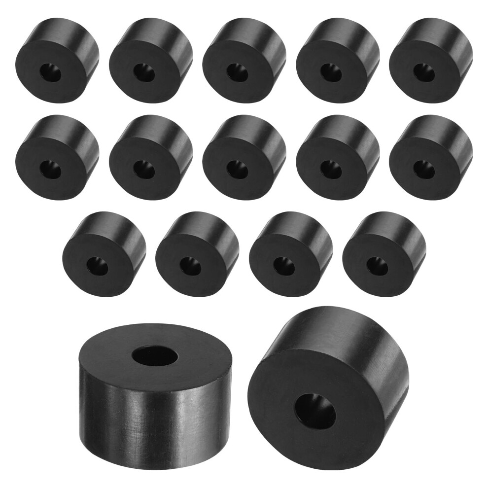 16Pcs Rubber Spacers 35Mm Od, 10Mm Id, 20Mm Height Round Anti Vibration Spacer Rubber Bushing Grommets Thick Rubber Washers For Home Car Accessories 940534627598