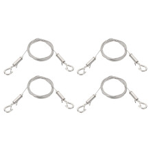 4 Pcs Adjustable Picture Hanging Wire Kit, 4m/13.2ft Fit for 1.5mm Wire Stainless Steel