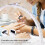 31.5 in Large Half Moon Desk LED Light, Easily Detachable  Assemblable, with Mobile Phone Holder 2