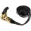 4 Pack 20 Ft x 1 Inch Endless Ratchet Tie Down Straps, Black Polyester, 1760 Lb Break Strength 5