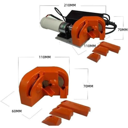 Multifunctional Drill Bit Grinding Sharpener, WearResistant Diamond Grinding Wheel Electric Drill Bit Home Blade Sharpening Tool (Without Motor) 2