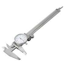 3-Way Measuring Steel Dial Caliper, 0-6' SAE - Precision Tool with Hard Ca - 780DC