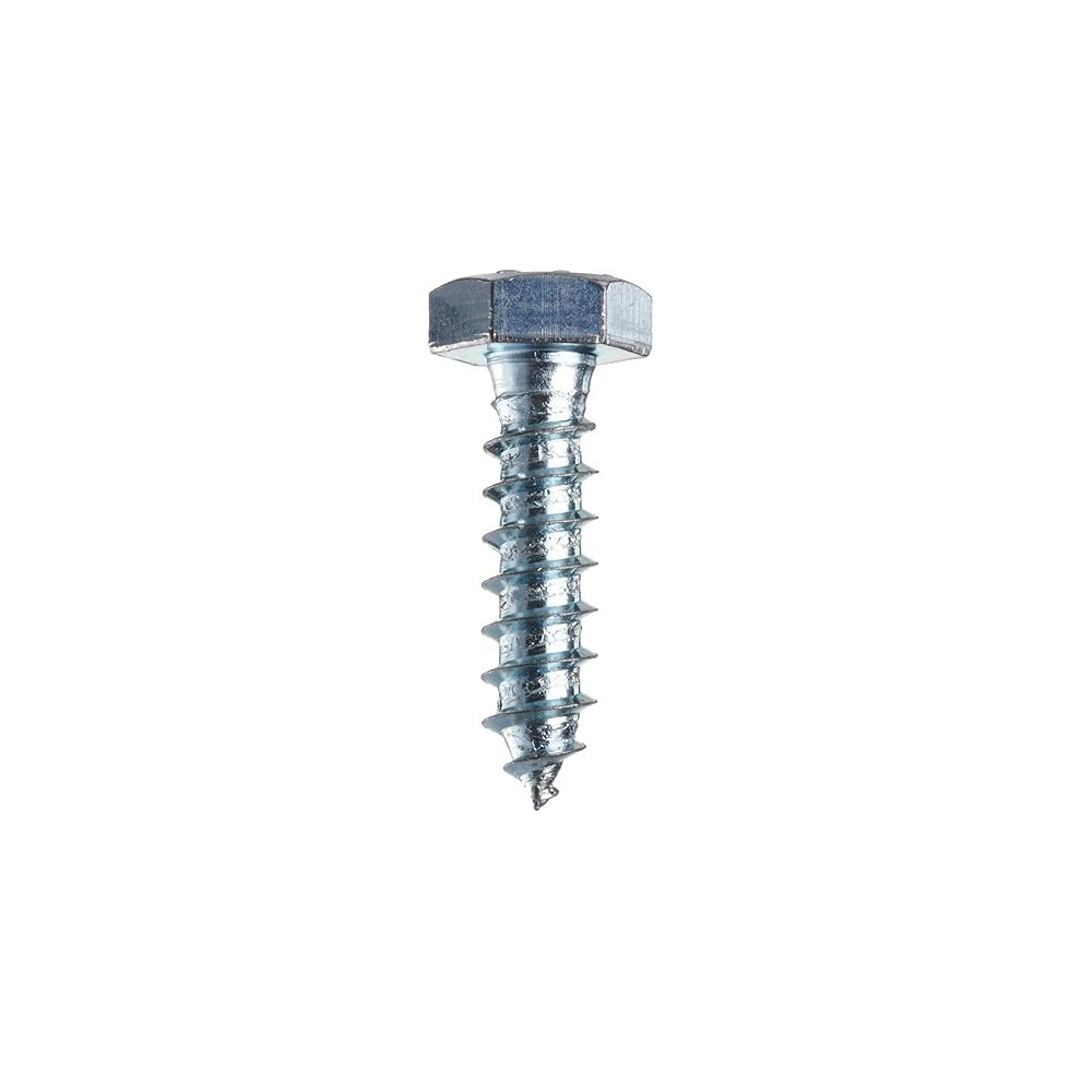 Lag Screws Zinc Plated 5/8' x 4', Quantity 10 Bolts, Coach Screw for Structural and Wood Use-image-OPC-PHXNKZ9-NEW