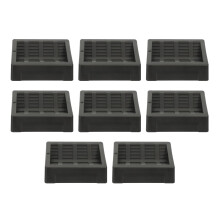 8pcs Non-Slip Furniture Cups Bed Stoppers Furniture Wheel Stoppers for Hardwood Flo