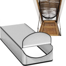 Attic Door Insulation Cover for Pull Down Ladder or Stair 25' x 54' x 11'- R-Value 15.6
