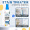 (3pcs)Fabric Stain Remover for Spots on Clothes Powerful Formulas Stain Treater Spray for Carpets 3