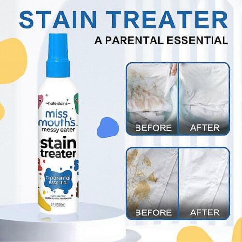 (3pcs)Fabric Stain Remover for Spots on Clothes Powerful Formulas Stain Treater Spray for Carpets 2