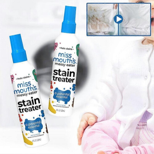 (3pcs)Fabric Stain Remover for Spots on Clothes Powerful Formulas Stain Treater Spray for Carpets 1