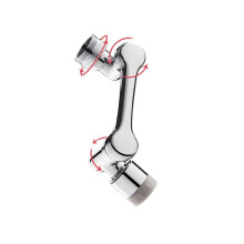 Faucet Extender for Bathroom Sink Universal,Swivel Faucet Aerator Brass,1080 Faucet Extender for Bathroom Sink,Universal Splash Filter Faucet Aerator