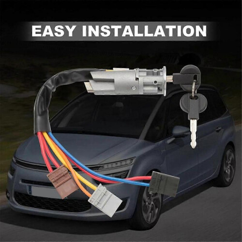 Lock Set Ignition Switch Kit 4162F4 4162L9 4162S1 4162-S1 for Jumpy Expert Scudo Door Lock Barrels 2