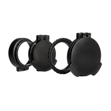 Ocular Objective Flip Up Rifle Scope Lens Cap Covers Kit for Hawke Sidewinder 416x50, Hawke Vantage 2.510x50