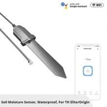 Smart Soil Moisture Sensor with RJ9 Adapter Soil hydrogram Detection Humidity Work Via Sonoff TH10/ TH16 Smart Home