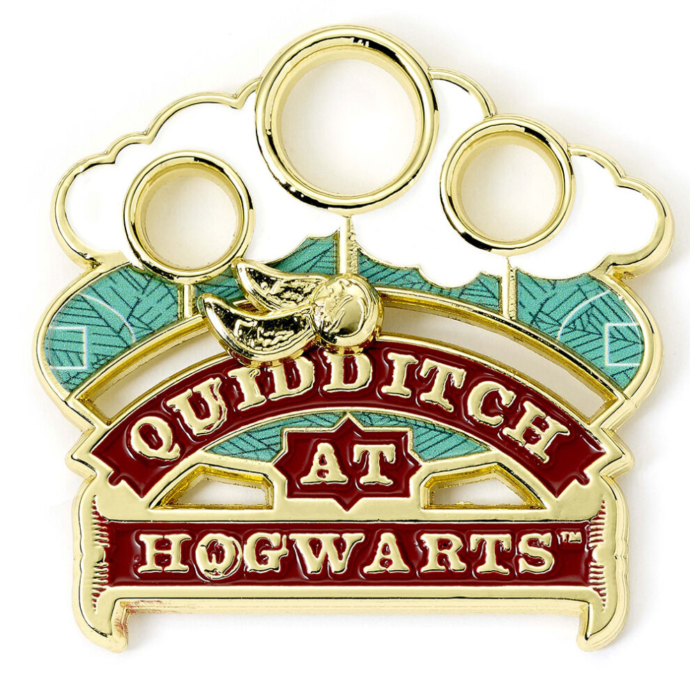 Harry Potter Snitch Sliding Pin Badge Official Licensed Product Golden