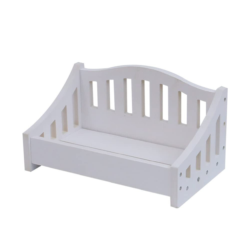Baby Photography Bed, Wooden Baby Photography Chair Props Chair For Born Photoshoot Baby Photo Studio Props 940534632387
