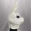 Rabbit Head Mask Performance Latex Plush Animal Mask Masquerade Party Rabbit Mask 3