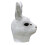 Rabbit Head Mask Performance Latex Plush Animal Mask Masquerade Party Rabbit Mask 17