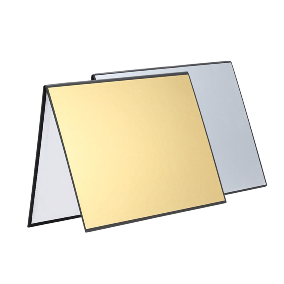Reflector Photography Reflector Cardboard Multifunctional Foldable Diffuser Board For Photo Photography, A4 Argent Light/Gold 940534632905